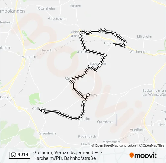 4914  Line Map