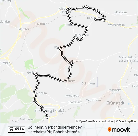 4914  Line Map