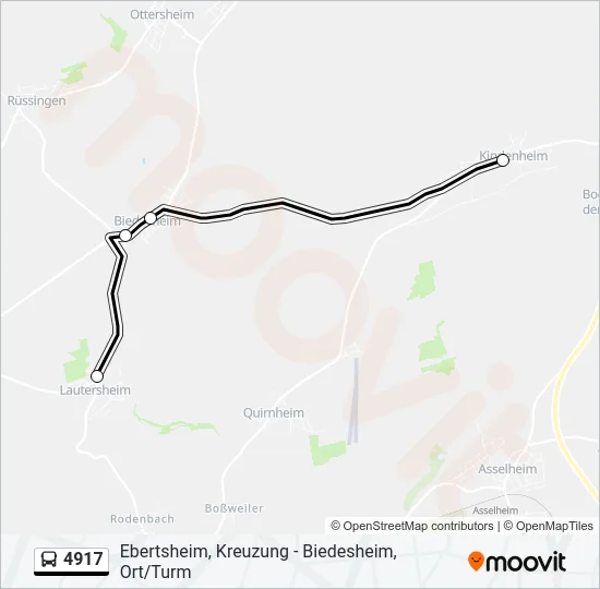4917  Line Map