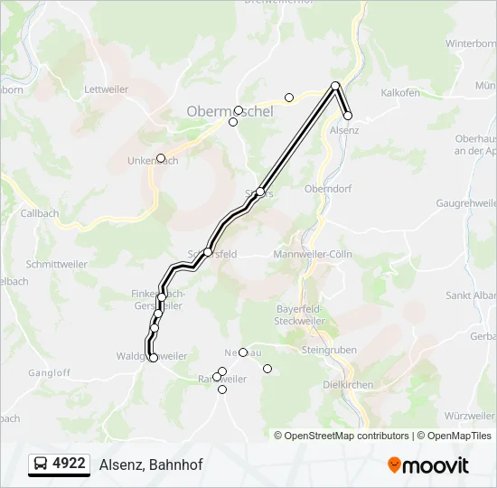 4922  Line Map