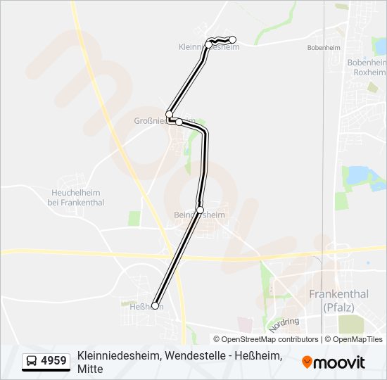 4959  Line Map