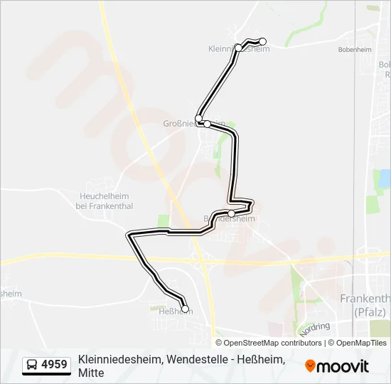 4959  Line Map