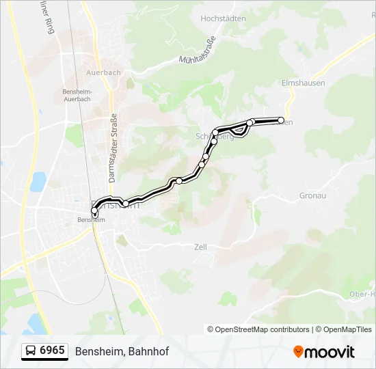 6965  Line Map