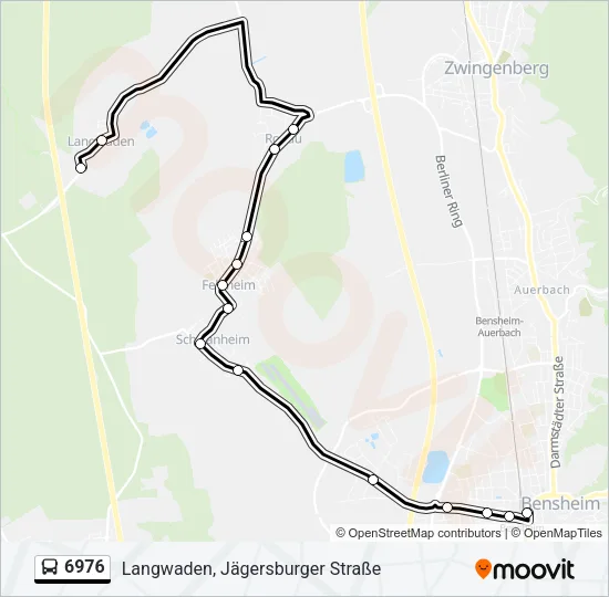 6976  Line Map