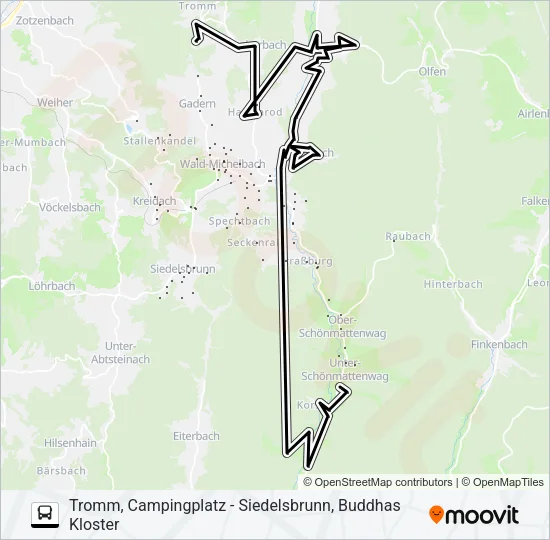 6990 MICHELBUS  Line Map