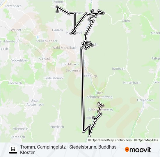 6990 MICHELBUS  Line Map