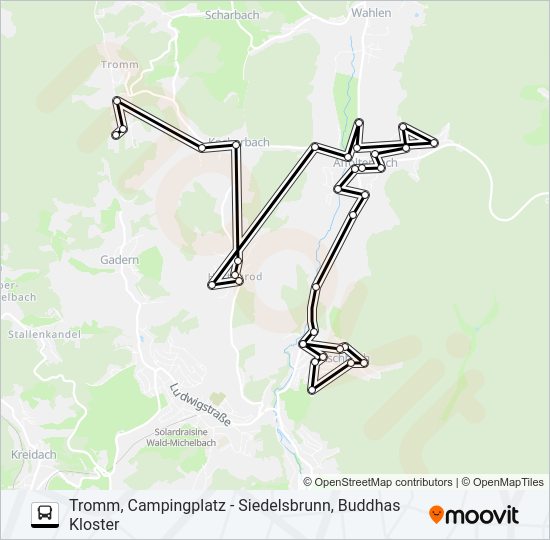 6990 MICHELBUS  Line Map