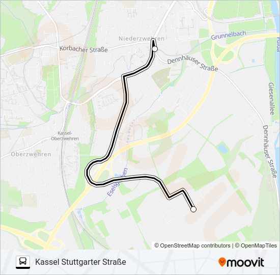 Автобус SCHADDEL: карта маршрута