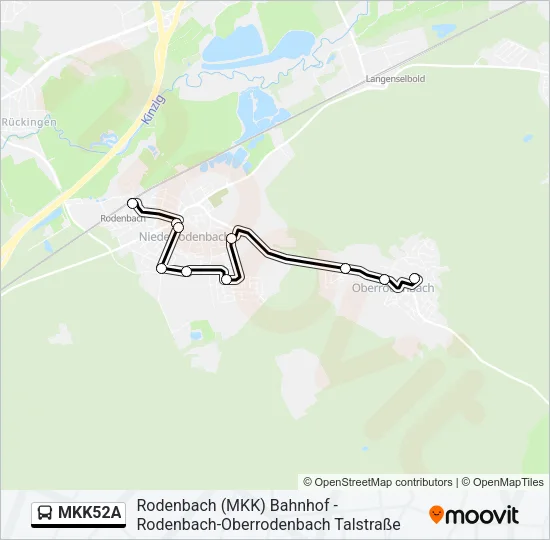 MKK52A  Line Map