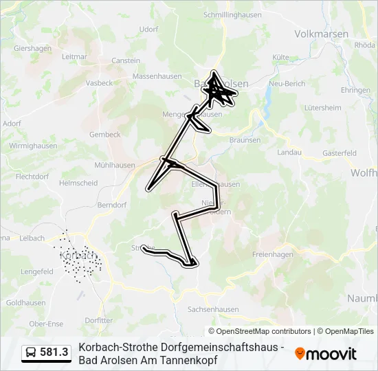 581.3  Line Map