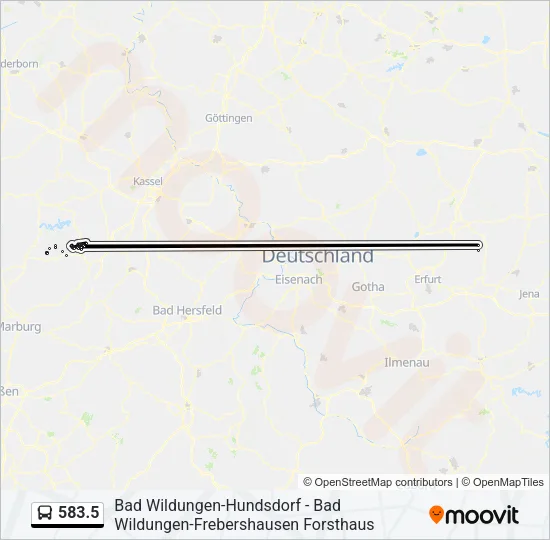 583.5  Line Map