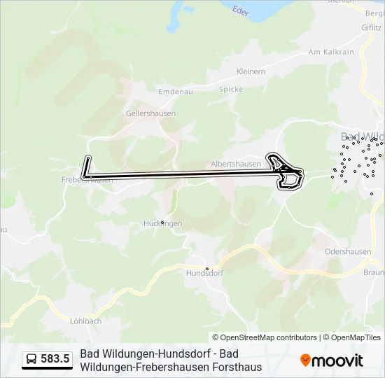 583.5  Line Map