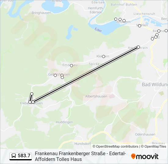 583.7  Line Map