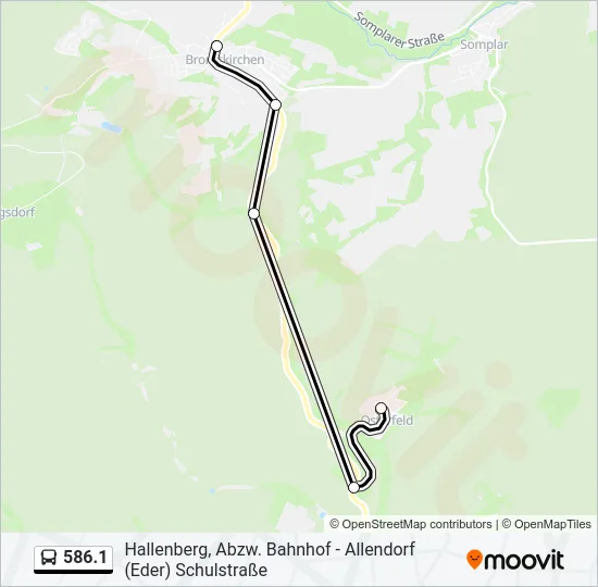 586.1  Line Map