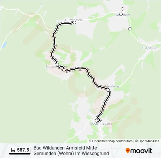 587.5  Line Map