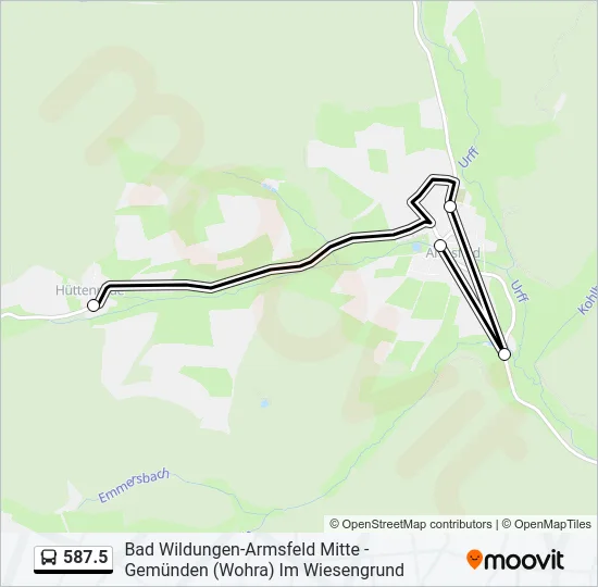 587.5  Line Map