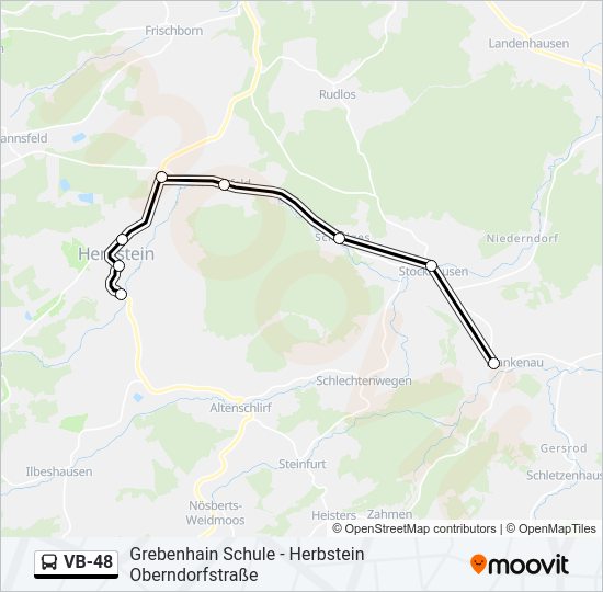 VB-48 Bus Line Map