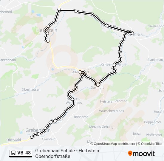 VB-48 Bus Line Map
