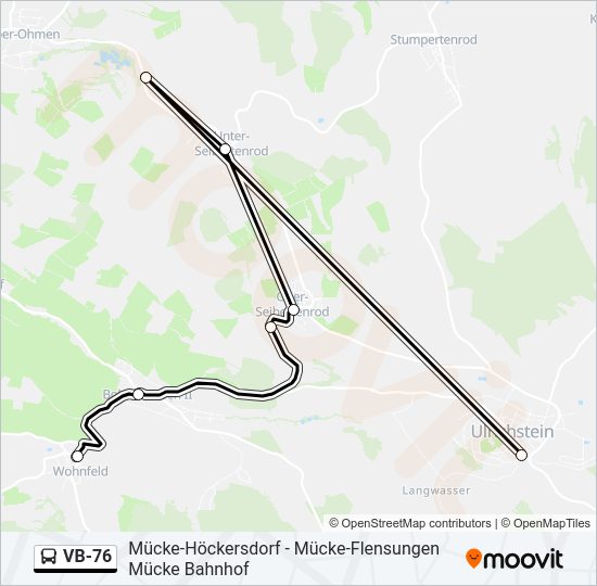VB-76 Bus Line Map