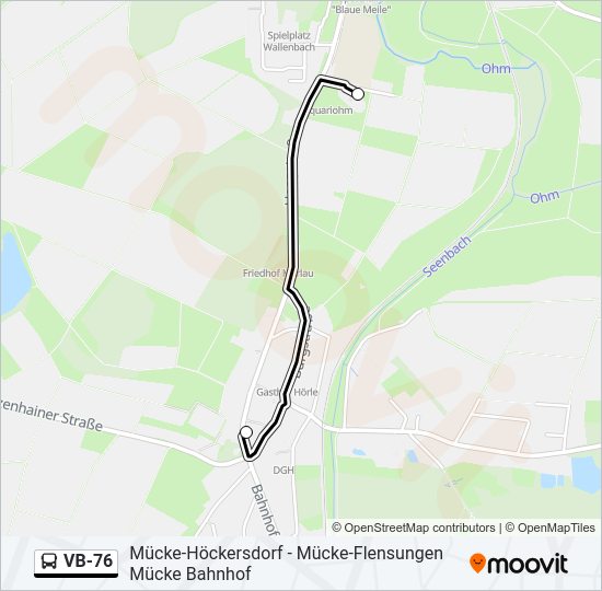 VB-76 Bus Line Map