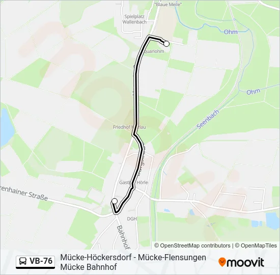 VB-76 Bus Line Map