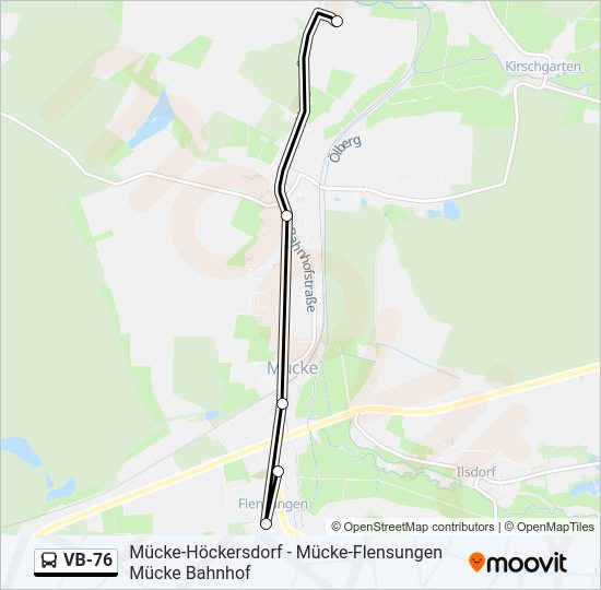 VB-76 Bus Line Map