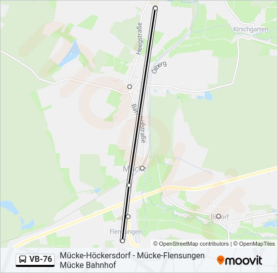 VB-76 Bus Line Map