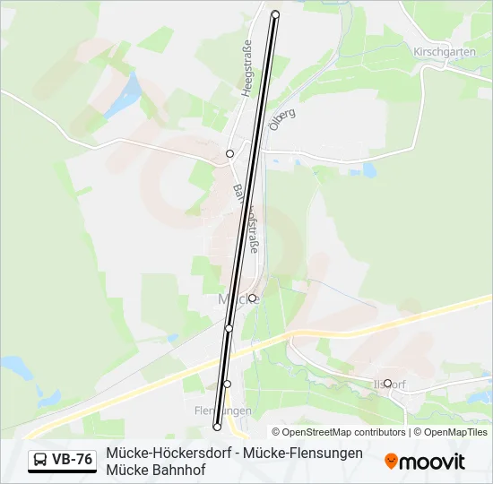 VB-76 Bus Line Map