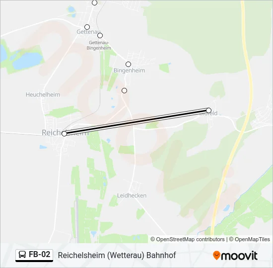 FB-02 Bus Line Map