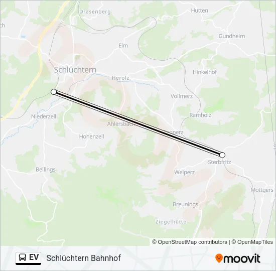 EV Bus Line Map