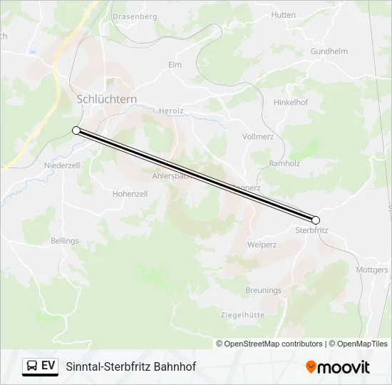 EV Bus Line Map