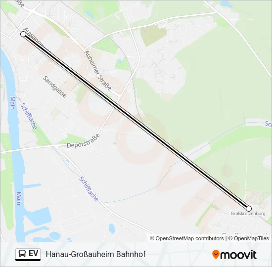 EV Bus Line Map