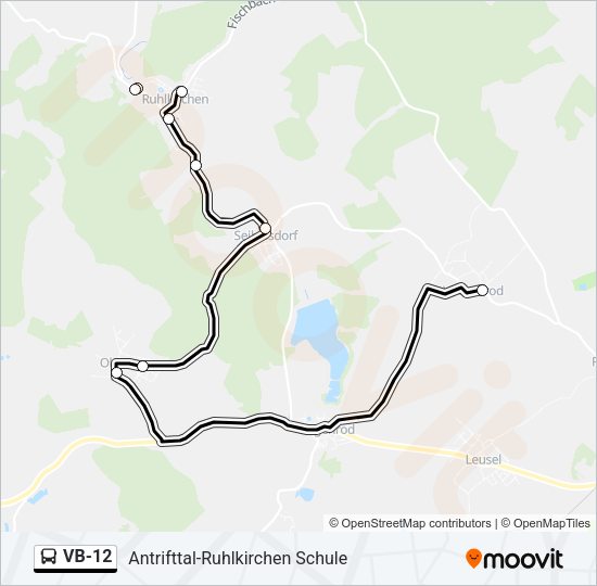VB-12 Bus Line Map