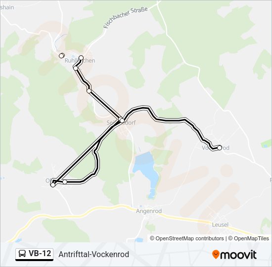 VB-12 Bus Line Map
