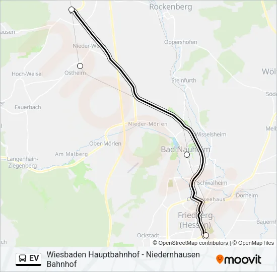 EV Bus Line Map