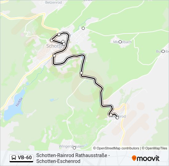 VB-60 Bus Line Map