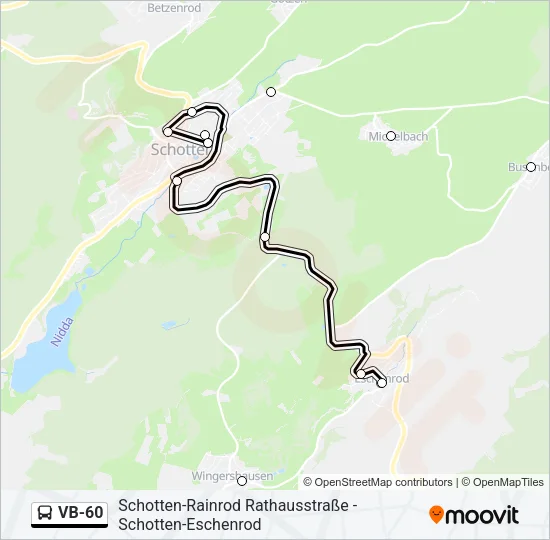 VB-60 Bus Line Map