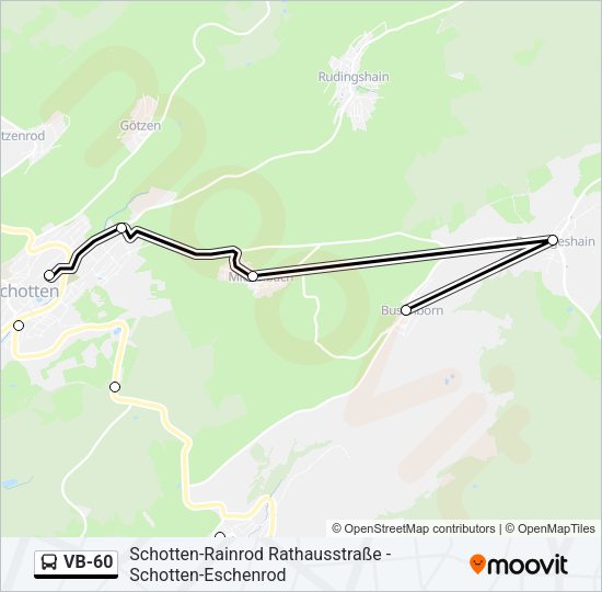 VB-60 Bus Line Map