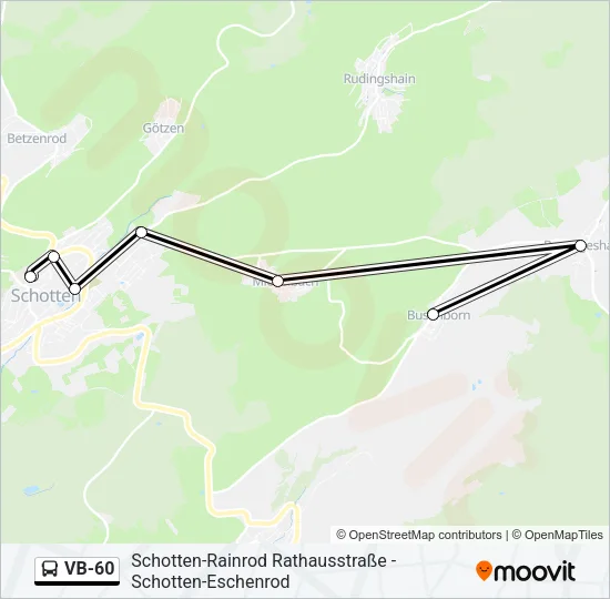VB-60 Bus Line Map