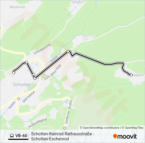 VB-60 Bus Line Map