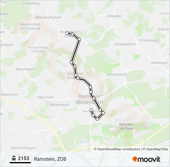 2153 S-Bahn Line Map