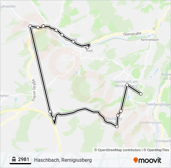 2981 S-Bahn Line Map