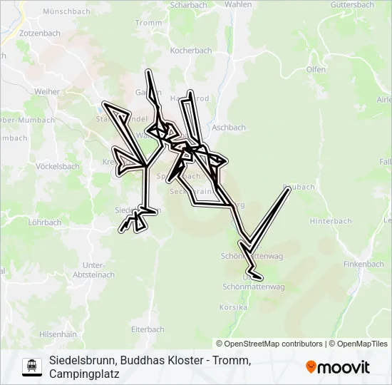 6990 MICHELBUS S-Bahn Line Map