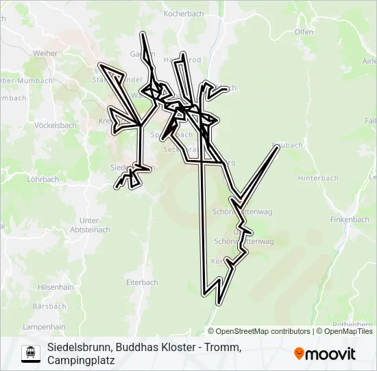 6990 MICHELBUS S-Bahn Line Map