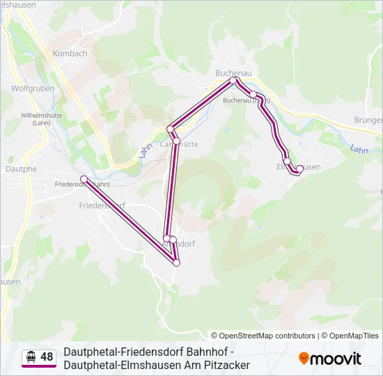 48 S-Bahn Line Map