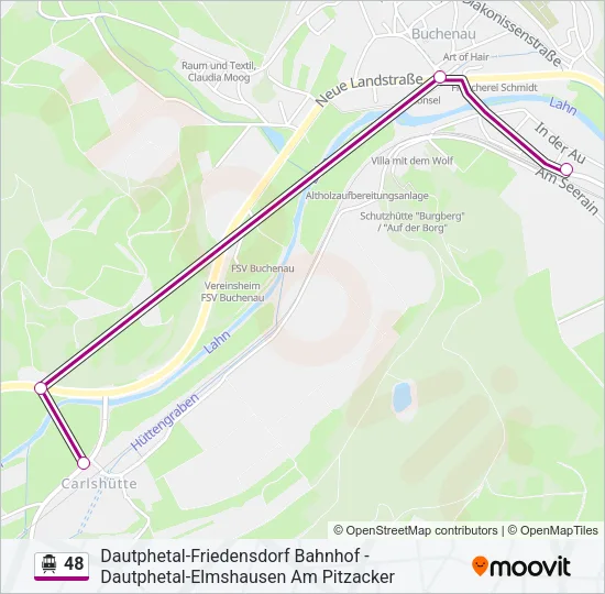 48 S-Bahn Line Map