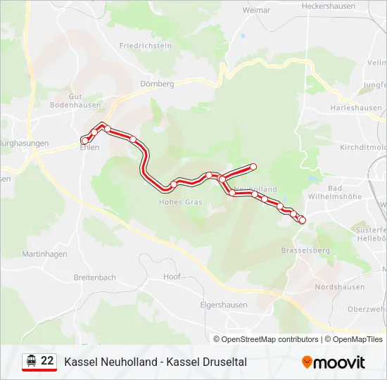 22  Line Map