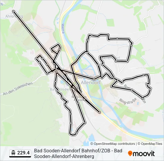 229.4 S-Bahn Line Map