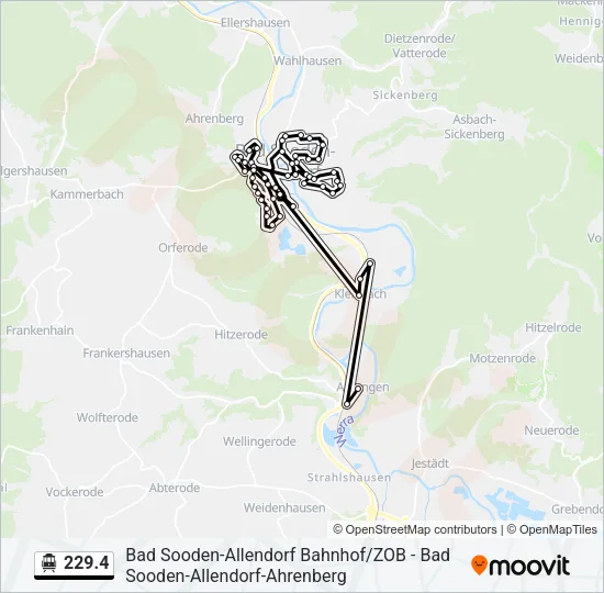 229.4 S-Bahn Line Map