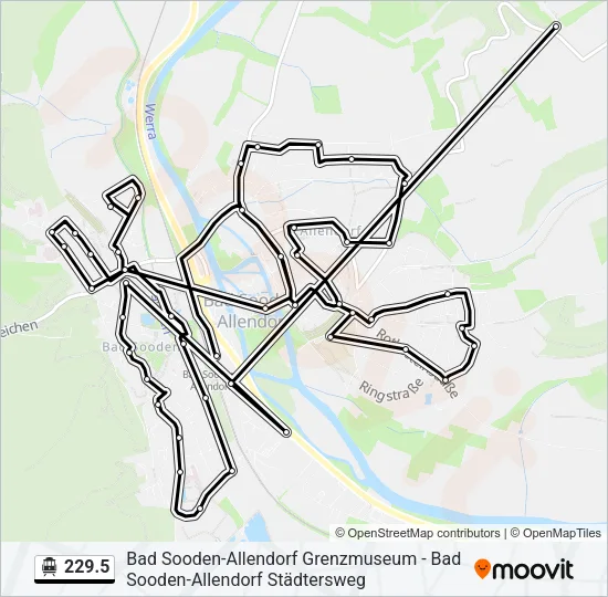 229.5 S-Bahn Line Map